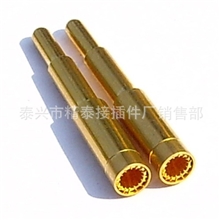专业生产插配1.5等公针线簧插孔接触件有焊接式和后松后卸压接式