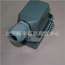 航空插头重载连接器矩形连接器HE006