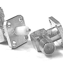 JR特殊精密连接器,RF——SMA90度板端射频同轴系列供应!