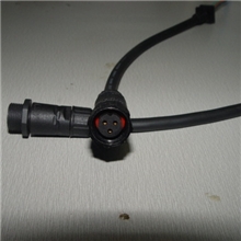 高品质三芯深水航空插头，IP68电缆防水连接器，防水对插头