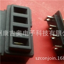 4芯充放电口电动车电池电源连接器，10A电流。