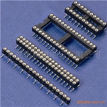 厂家直销圆孔IC插座08316P20P24P64P全系列PIN数