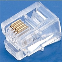 电话线水晶头6P4C水晶头网络水晶头支付宝交易电话水晶头