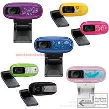 罗技C170新款电脑网络摄像头内置麦克风VGA品质视频免驱