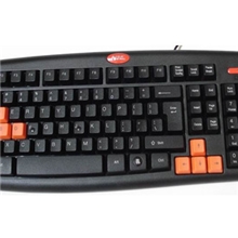 特价网圣WSk-650台式电脑防水单键盘PS2接口有线键盘