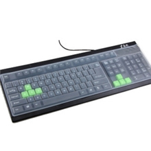 台式电脑键盘保护膜透明硅胶台式机键盘膜hp联想台式电脑贴膜