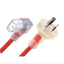 厂家专业生产澳大利亚SAA澳规澳式澳洲澳标带插头电源线