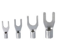 厂供各类冷压端子，叉形裸端头SNB1.25-4,一包1000只