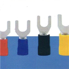 【厂家直销】叉形预绝缘端子冷压端子接线端子线耳SV2-4