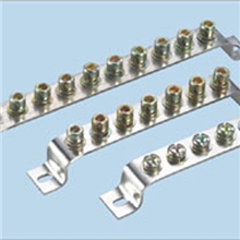 厂家专业生产直销定做铁螺丝表面镀照明箱接线端子2*15地零排