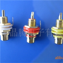 厂家直销镀金莲花座，信号座，RCA