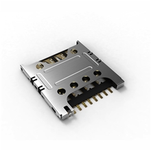 最新推出超薄插拔式Micro-SIM卡连接器