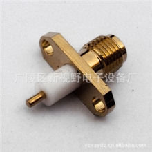 SMA-KFD5/SMA带法兰头/天线连接器/高频同轴连接器/F头