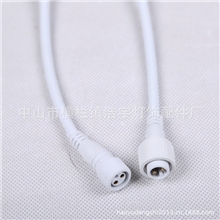 厂家直销LED防水两芯小头对接插头电源插连接插头可专业定制