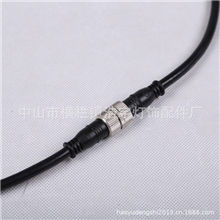 厂家供应防水对接线防水铜头五芯连接器