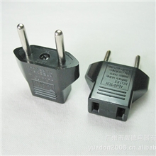 美转欧转换头美式转欧规转换插头YD-9619