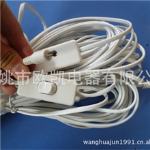 【企业集采】生产现货光伏系统4米开关E27灯头0.3铜丝DC插头电线