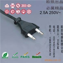 【电源线制造商】环保型VDE/欧洲插头电源线环保产品