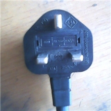 厂家直销电源线、橡胶电源线，BS插头，PVC注塑成型插头，等