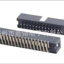 简易牛角DC3-2.54MM若翎电子