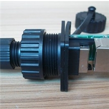 【现货促销】Lightany/亮泰防水RJ45插头插座连接器LTC-RJ45HT1