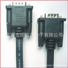 vga线公对公环保vga线公对公扁平线vga线公对公彩色vga线对公