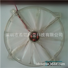 厂家直销18公分直流12V含油圆支架风扇可定制