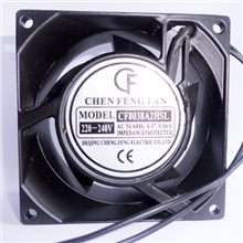 厂家销售晨丰牌CF-AC8038HBL双滚珠轴承交流散热风扇
