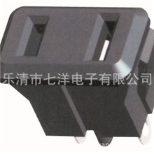 供应各类电器插座电源插座AC认证优质AC插座工业插座AC-F-M4