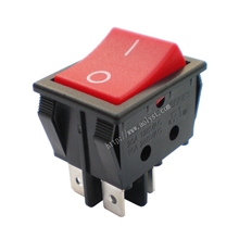 进口品质16A船形开关翘板开关电源开关4脚2档无灯开关带认证