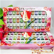 驱蚊香薰精油36支装12种味道彩油SPA