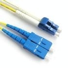 厂家直销高质量LC/PC-SC/PC单模多模光纤跳线电信级