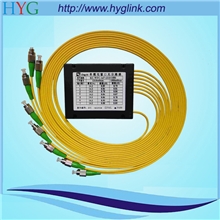 【厂家供应】光纤分路器1分8FC/APC光纤分路器