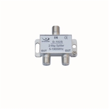 有线电视分配器D型，D-102S,D-103S,D-104S,D-106S,D-108S