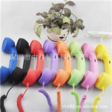 个性防辐射手机听筒复古听筒免提与众不同厂家出货