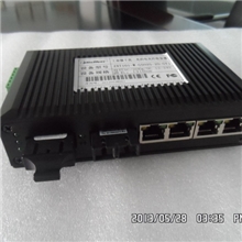 工业级百兆一光四电收发器