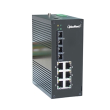 工业级2光6电交换机