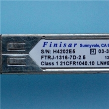 光纤收发器模块2G10km单模双纤SFP:FTRJ-1316-7D-2.5C