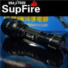SupFire神火C8强光手电筒5档防水Q5350流明350米厂家批发