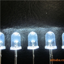 白光圆头ＬＥＤ发光二极管（如图）.F5