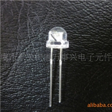 大量供应优质草帽LED发光二极管，F5，厂家直销上虞万事兴电子厂