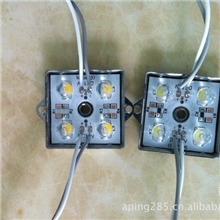 最新款LED模组/4灯铁壳模组/3528透镜模组LED广告模组