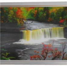 3D画平板灯，立体画A2超薄面板灯841x594mm