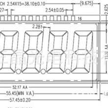 LCD电子称段码屏6位厂家低价促销