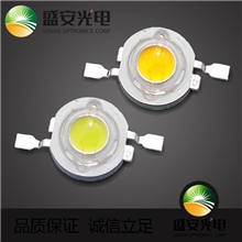 大功率灯珠1W正白冷白光源90-100lm灯珠led灯珠1w