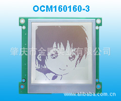 OCM160160-3金鹏液晶屏160160点阵COG160x96UC1698
