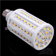 外贸热销5050smd15W102珠led贴片式玉米灯360度E27节能照明灯