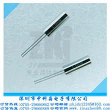 深圳晶振厂家现货批发温度控制器专用3*8封装圆柱晶振4.000MHz