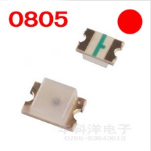 发光二极管0805红灯0805红光0805LED0805红色超高亮LED
