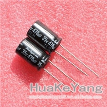 批发红宝石电容35V470UF10*20原装现货红宝石系列